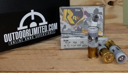 Rio 12 Gauge Ammunition RSL12 2-3/4" 1-1/8oz Star Slug 1410fps 250 rounds