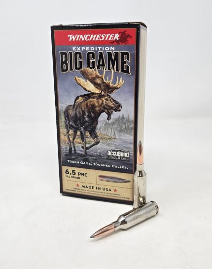 Winchester 6.5 PRC Ammunition Expedition Big Game S65PLR 142 Grain AccuBond Long Range 20 Rounds