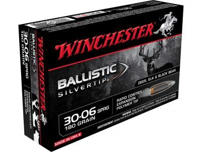 Winchester 30-06 Supreme SBST3006B 180 gr Ballistic Silvertip 20 rounds