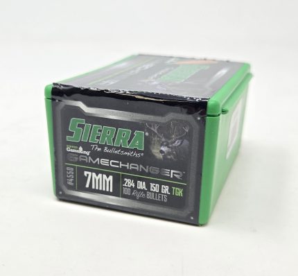 Sierra 7mm (.284 Dia) Reloading Bullets Tipped Gameking SRAA4550 150 Grain Ballistic Tip 100 Pieces