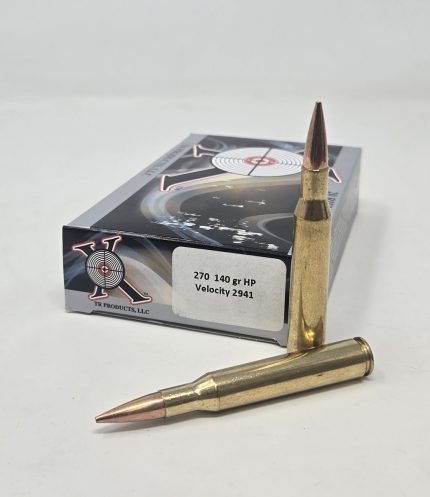 Ten Ring 270 Win Ammunition TR3270140HP20 140 Grain Hollow Point 20 Rounds