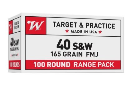 Winchester 40 S&W 165 gr Full Metal Jacket Value Pack 500 rounds