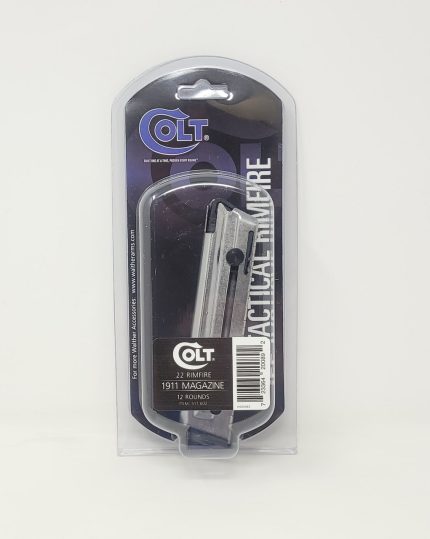 Walther Arms 22 LR Factory Replacement Magazine For Colt 1911 .22 Rimfire WAL517602 12 Rounder (Stainless)