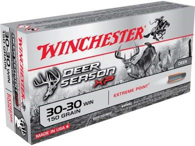 Winchester 30-30 Win Ammunition Deer Season X3030DS 150 Grain Extreme Point 20 rounds