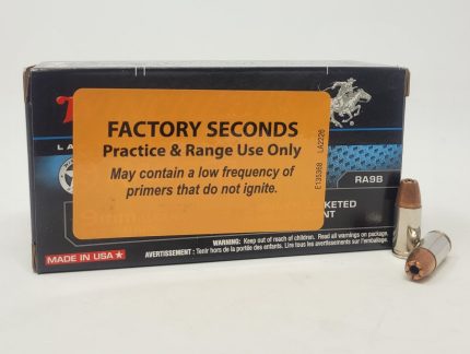 Winchester 9mm Ammunition Ranger Factory Seconds ZZRA9B 147 Grain Bonded Jacketed Hollow Point 50 Rounds