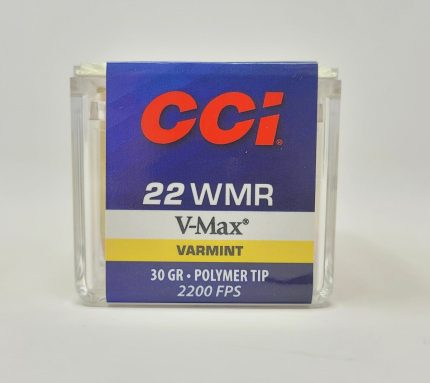 CCI 22 WMR V-MAX CCI0073 30 gr BRICK 500 rounds