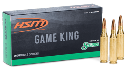 HSM 303 British Ammunition HSM303BRIT4N 180 Grain Pro Hunter Game King Soft Point 20 Rounds