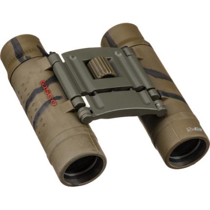Tasco 12x25 Essentials Binoculars (Brown Camo)